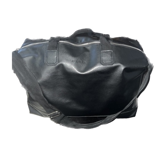 aramis Bags Faux Leather Carry On Size Duffle Bag Poshmark